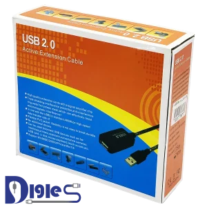 کابل افزایش طول 10 متری ACTIVE USB 2.0