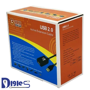 کابل افزایش طول USB2.0 گولد اسکار 15 متری