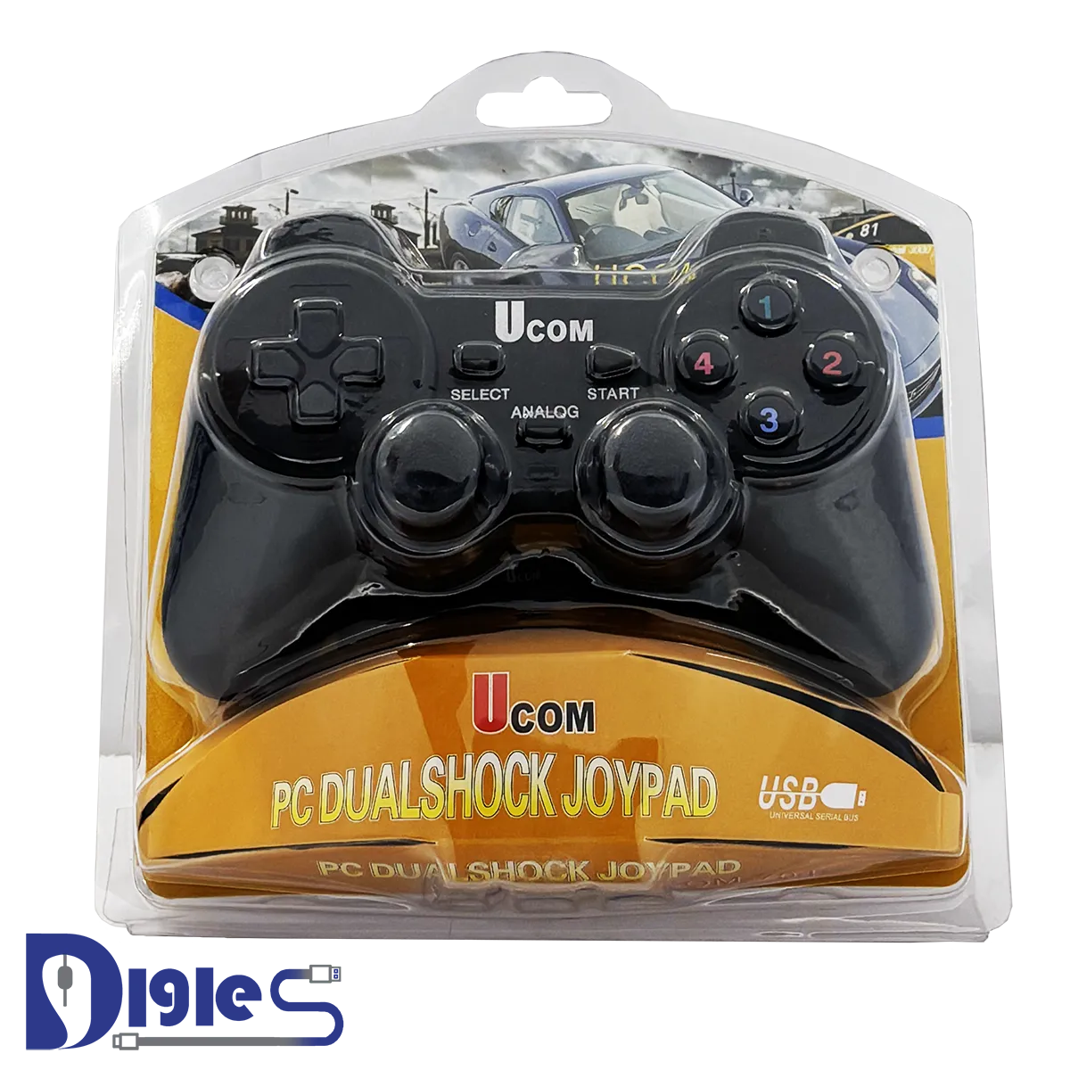 GAME PAD-UCOM-704 دسته بازی UCOM شوک دار مدل 704