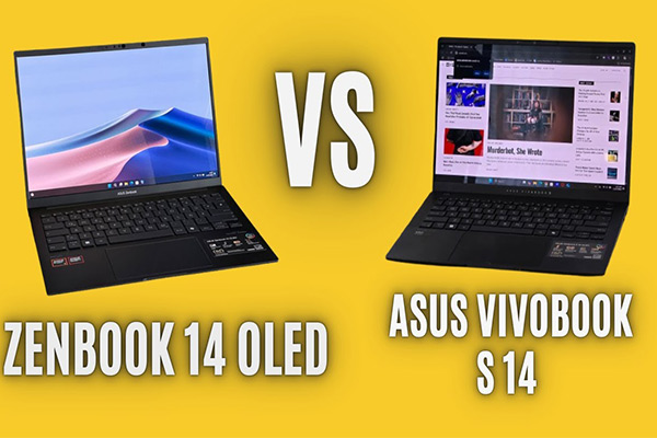 مقایسه vivo book و zenbook ایسوس