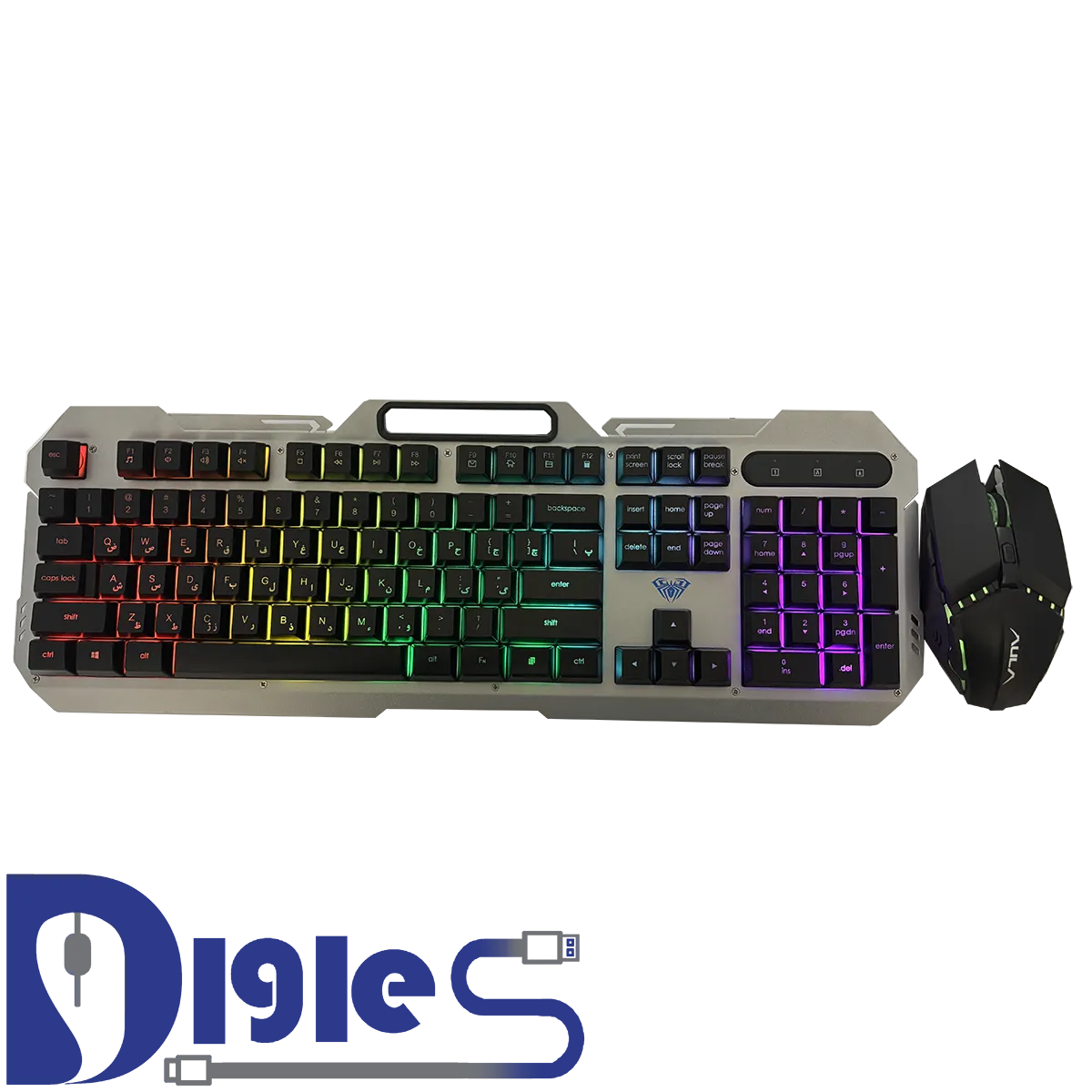 Aula F2023 Wired Gaming Keyboard and Mouse-3 ست موس و کیبورد گیمینگ Aula F2023