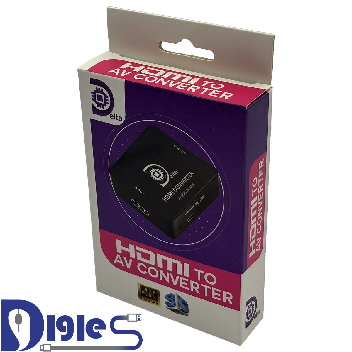 HDMI to AV Delta Converter-6 مبدل HDMI به AV برند دلتا