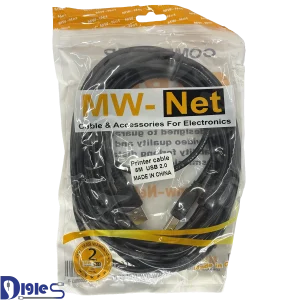 کابل پرینتر MW-NET 5M USB2.0